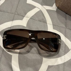 Chanel Logo Sunglasses